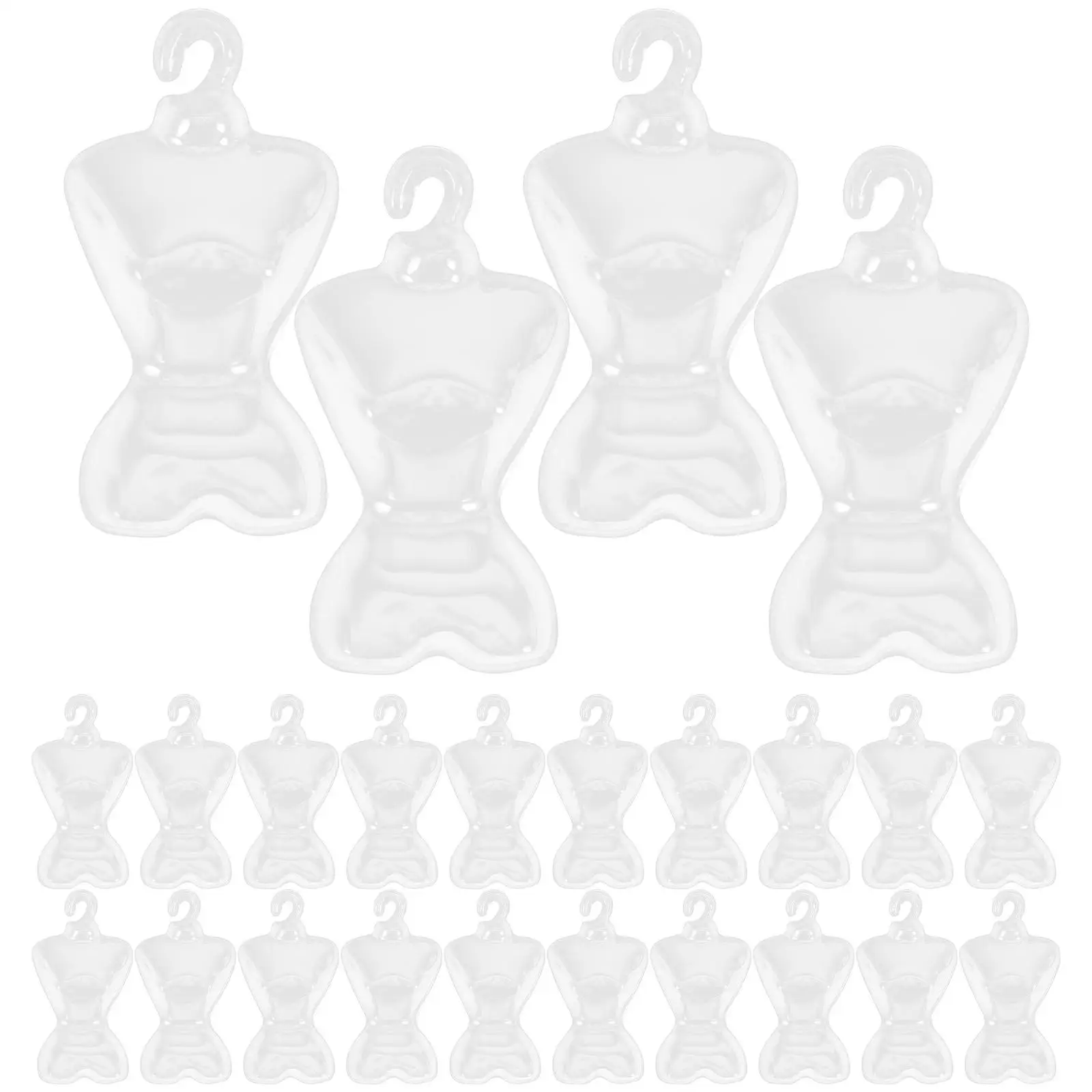 100 Pcs Transparent Coat Hanger Mannequin Closet Hangers Plastic Clothes Small Costume Skirt
100 Pcs Transparent Coat Hanger Mannequin Closet Hangers Plastic Clothes Small Costume Skirt