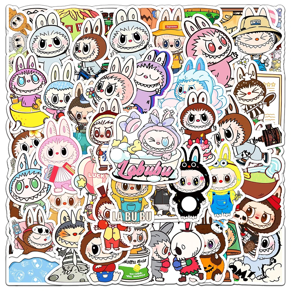 10/30/50pcs Kawaii Cartoon Labubu Monster Stickers DIY Phone Case Water Bottle Suitcase Cute Doll Graffiti Kid Decals Decoration
10/30/50pcs Kawaii Cartoon Labubu Monster Stickers DIY Phone Case Water Bottle Suitcase Cute Doll Graffiti Kid Decals Decoration