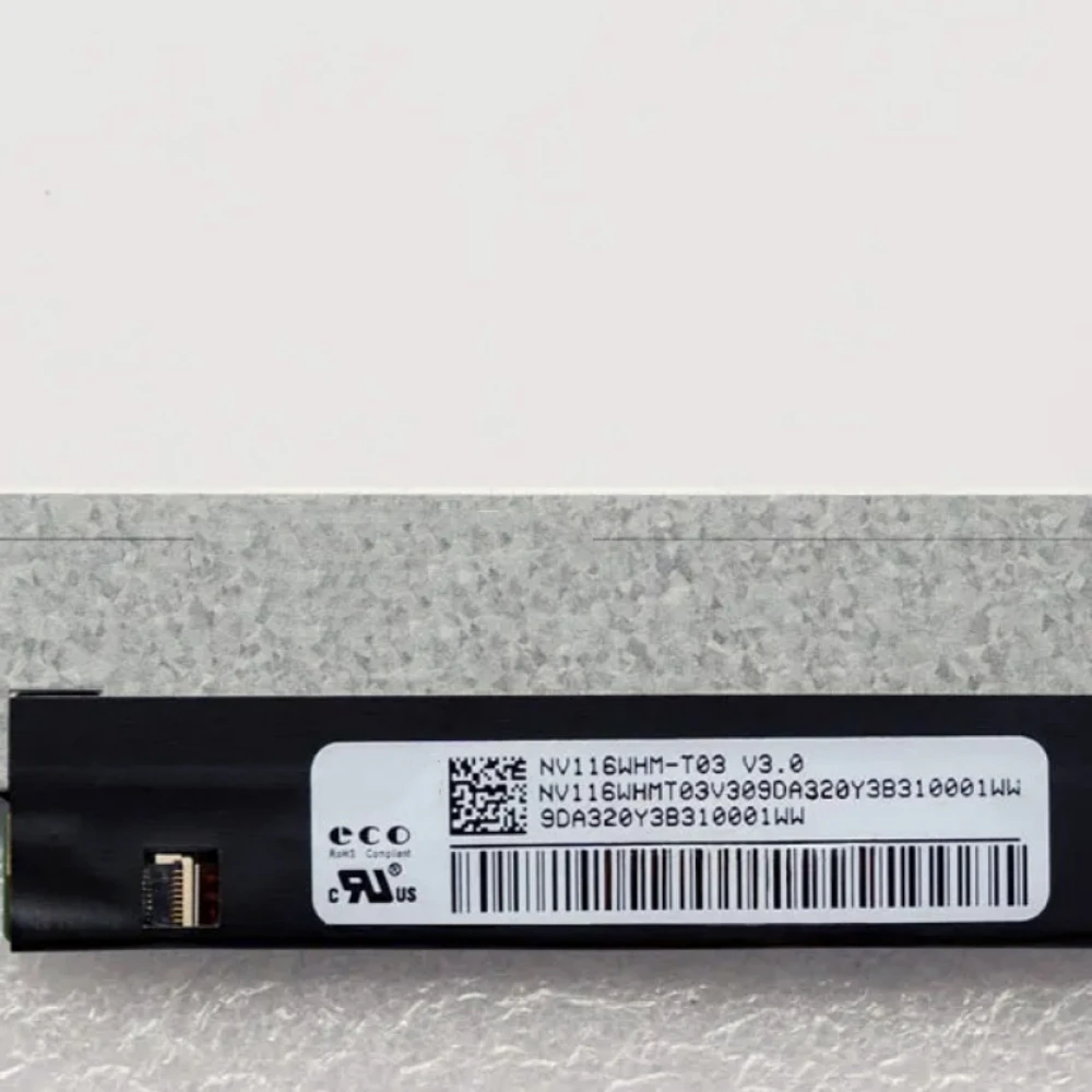 NV116WHM-T03 Fit B116XAK01.2 B116XAK01.3 B116XAK01.1 LED Display Panel Laptop LCD Touch Screen HD 1366x768 40pins eDP 11.6" IPS
NV116WHM-T03 Fit B116XAK01.2 B116XAK01.3 B116XAK01.1 LED Display Panel Laptop LCD Touch Screen HD 1366x768 40pins eDP 11.6" IPS