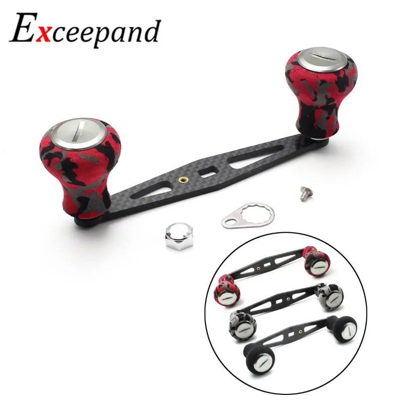 Exceepand 103mm Carbon Fiber Power Straight Baitcasting Fishing Reel Handle EVA Material Knob for Abu Garcia Daiwa DIY Accessory
Exceepand 103mm Carbon Fiber Power Straight Baitcasting Fishing Reel Handle EVA Material Knob for Abu Garcia Daiwa DIY Accessory