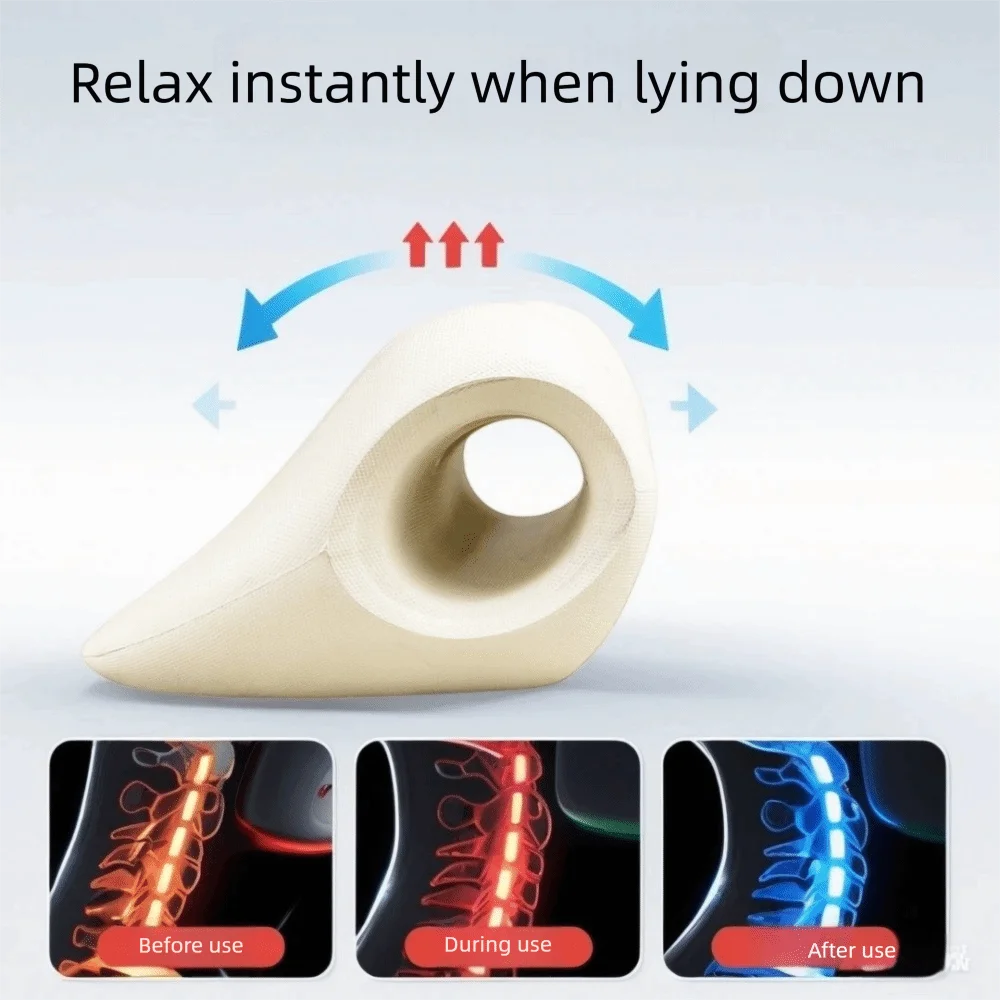 Wear Resist Cervical Massage Pillow Neck Support Soft EVA Material Neck Shoulder Stretcher Fatigue Relaxation Multi-Purpose
Wear Resist Cervical Massage Pillow Neck Support Soft EVA Material Neck Shoulder Stretcher Fatigue Relaxation Multi-Purpose