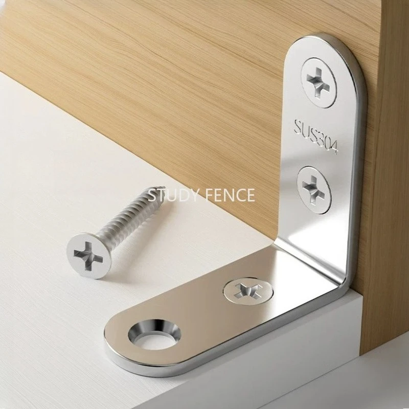 20pcs Stainless Steel Corner Bracket Furniture Support Frame Wooden Board Connectors Screw Installation Hardware Accessories
20pcs Stainless Steel Corner Bracket Furniture Support Frame Wooden Board Connectors Screw Installation Hardware Accessories