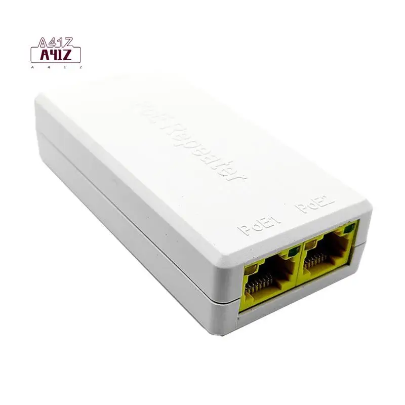 A41Z-Gigabit 2 Port POE Extender, IEEE 802.3Af/At Poe+ Standard, 100Mbps, POE Repeater 100 Meters(328 Ft)
A41Z-Gigabit 2 Port POE Extender, IEEE 802.3Af/At Poe+ Standard, 100Mbps, POE Repeater 100 Meters(328 Ft)