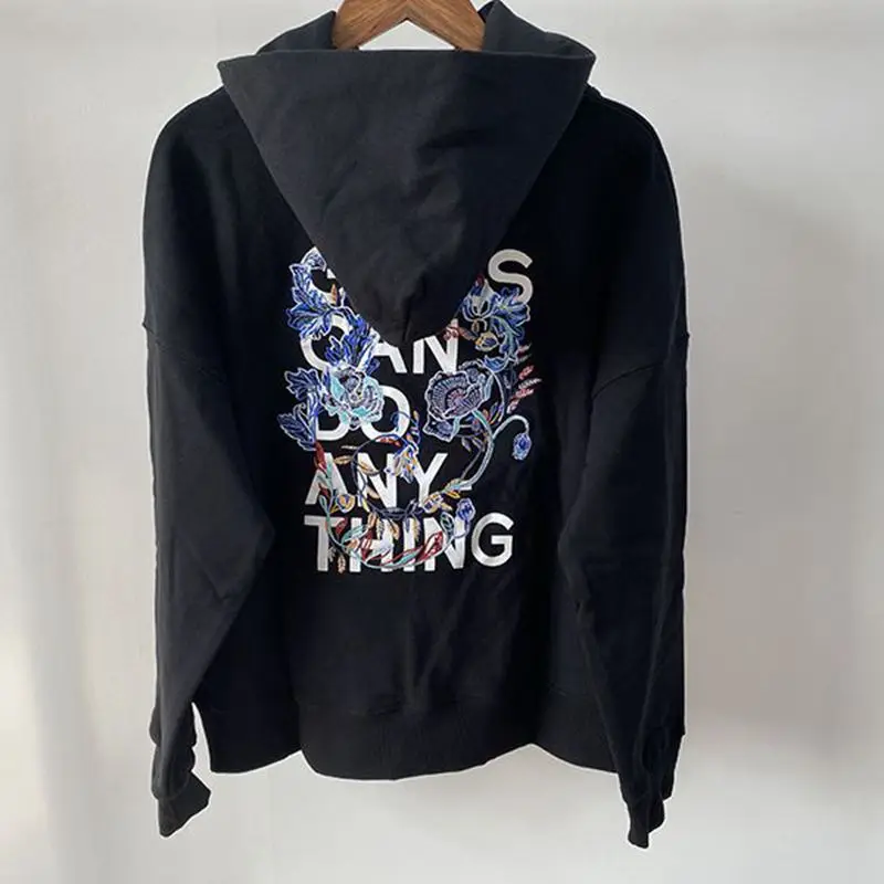 Hoodie Women's Autumn and Winter Loose Comfortable Back Letter Printed Black Pure Cotton Warm Sportswear
Hoodie Women's Autumn and Winter Loose Comfortable Back Letter Printed Black Pure Cotton Warm Sportswear