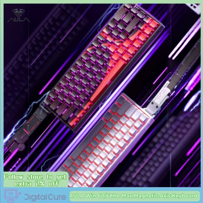NEW AULA Win 60/68He Max Magnetic Axis Keyboard Rt Esports Games Customized Mechanical Wired Rapid Trigger 8k Return Rgb
NEW AULA Win 60/68He Max Magnetic Axis Keyboard Rt Esports Games Customized Mechanical Wired Rapid Trigger 8k Return Rgb