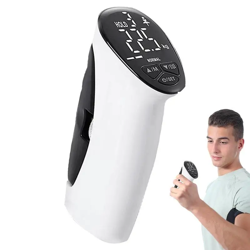Electronic Grip Strength Tester Max 265LBS LED Display Hand Grip Strength Dynamometer Digital Grip Strengthener gym equipment
Electronic Grip Strength Tester Max 265LBS LED Display Hand Grip Strength Dynamometer Digital Grip Strengthener gym equipment