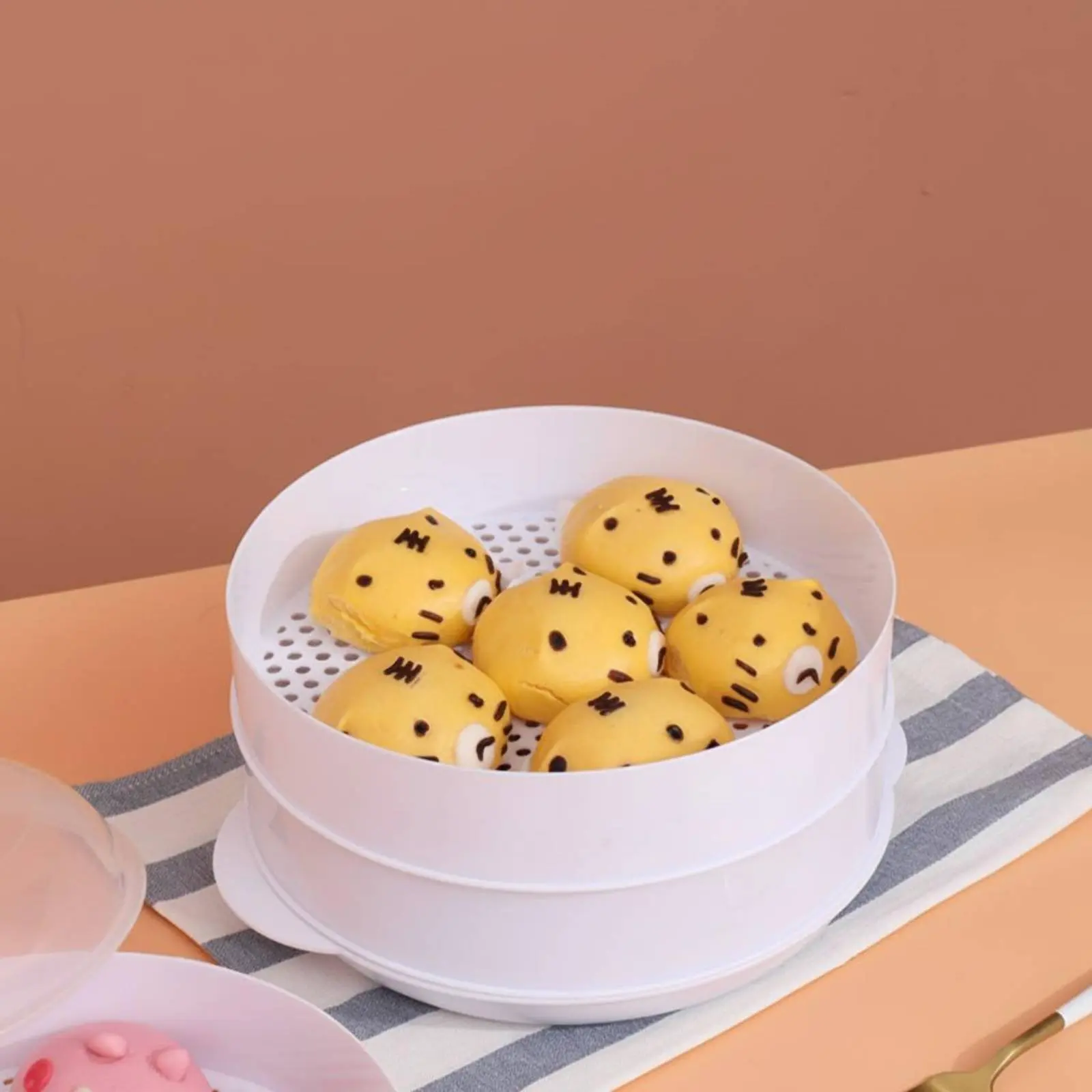 Microwave Steamer Easy to Clean Microwave Steamer Cooker Plastic Food Cooker Steam Emit Vent Cooking Accessory for Kitchen
Microwave Steamer Easy to Clean Microwave Steamer Cooker Plastic Food Cooker Steam Emit Vent Cooking Accessory for Kitchen