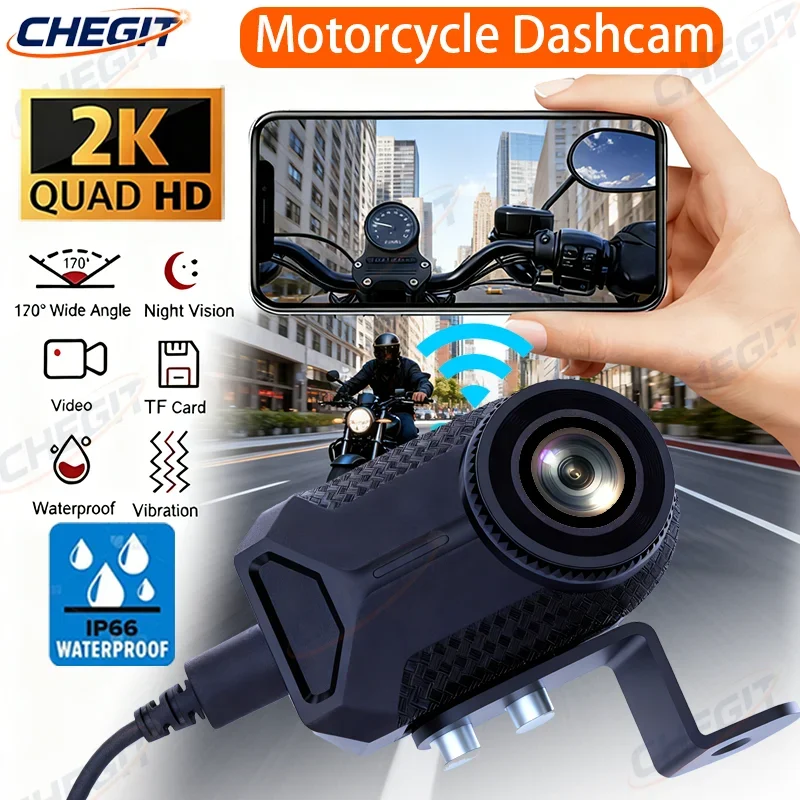 Регистратор вождения мотоцикла, Wi-Fi, соединение мобильного телефона, высокая четкость, уличный, IP66, водонепроницаемый, для езды, 2K HD
Регистратор вождения мотоцикла, Wi-Fi, соединение мобильного телефона, высокая четкость, уличный, IP66, водонепроницаемый, для езды, 2K HD