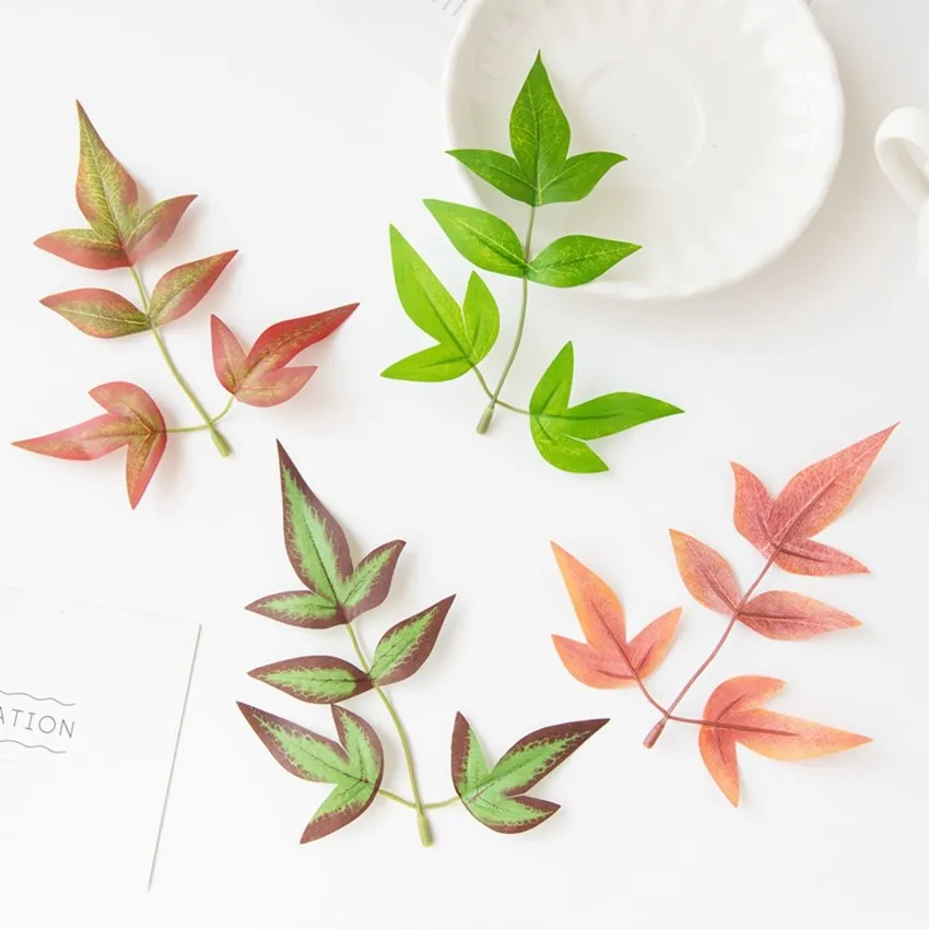 50Pcs Artificial Plant Silk Maple Leaf Home Garden Christmas Wreath Decoration Diy Wedding Candy Box Scrapbook Embroidery Autumn
50Pcs Artificial Plant Silk Maple Leaf Home Garden Christmas Wreath Decoration Diy Wedding Candy Box Scrapbook Embroidery Autumn