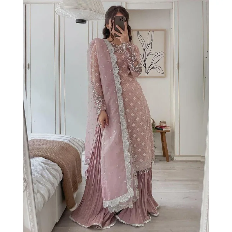 Salwar Kameez Болливуд Пакистанский индийский свадебный костюм, костюм Polaroid
Salwar Kameez Болливуд Пакистанский индийский свадебный костюм, костюм Polaroid