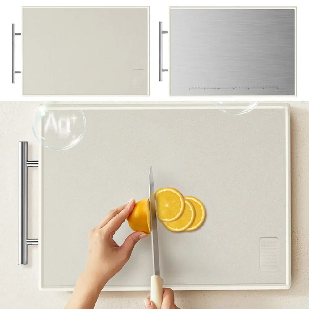 Anti-Bacterial Double-Sided Chopping Board Anti-Slip Anti-Mold Stainless Steel Cutting Board Grinding Non Stick
Anti-Bacterial Double-Sided Chopping Board Anti-Slip Anti-Mold Stainless Steel Cutting Board Grinding Non Stick