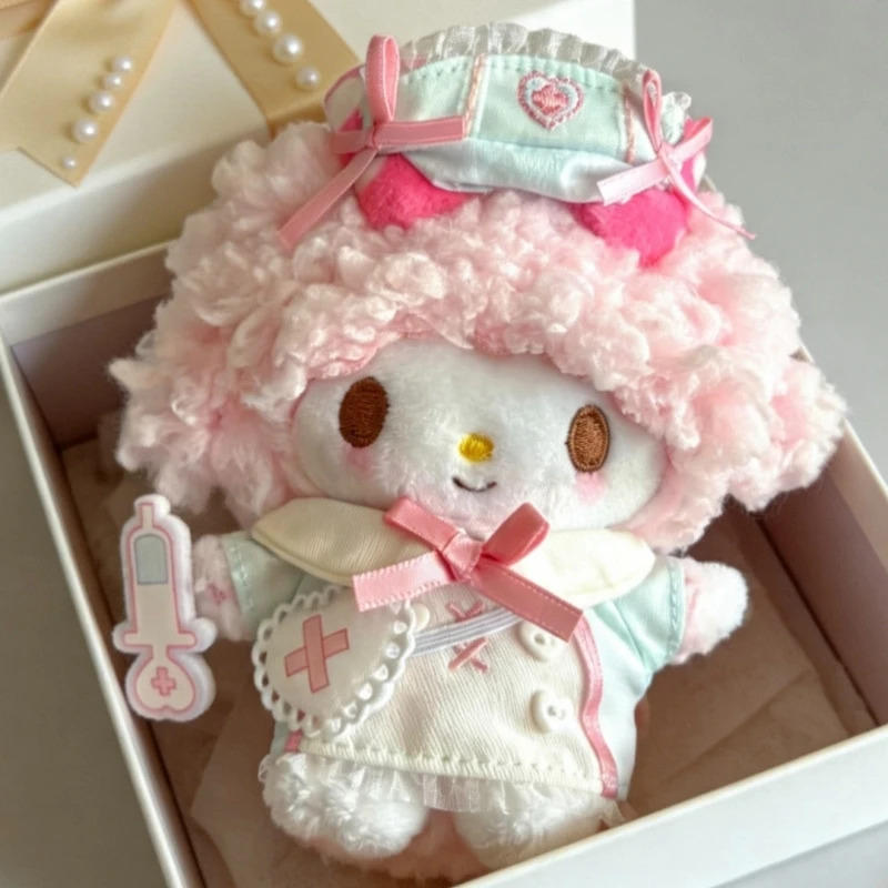 Sanrio My Sweet Piano Plush Cute Nurse Costume ToyKeychain Cute Lamb Plush Doll Bag Accessory Decor High Quality Girls Gifts
Sanrio My Sweet Piano Plush Cute Nurse Costume ToyKeychain Cute Lamb Plush Doll Bag Accessory Decor High Quality Girls Gifts