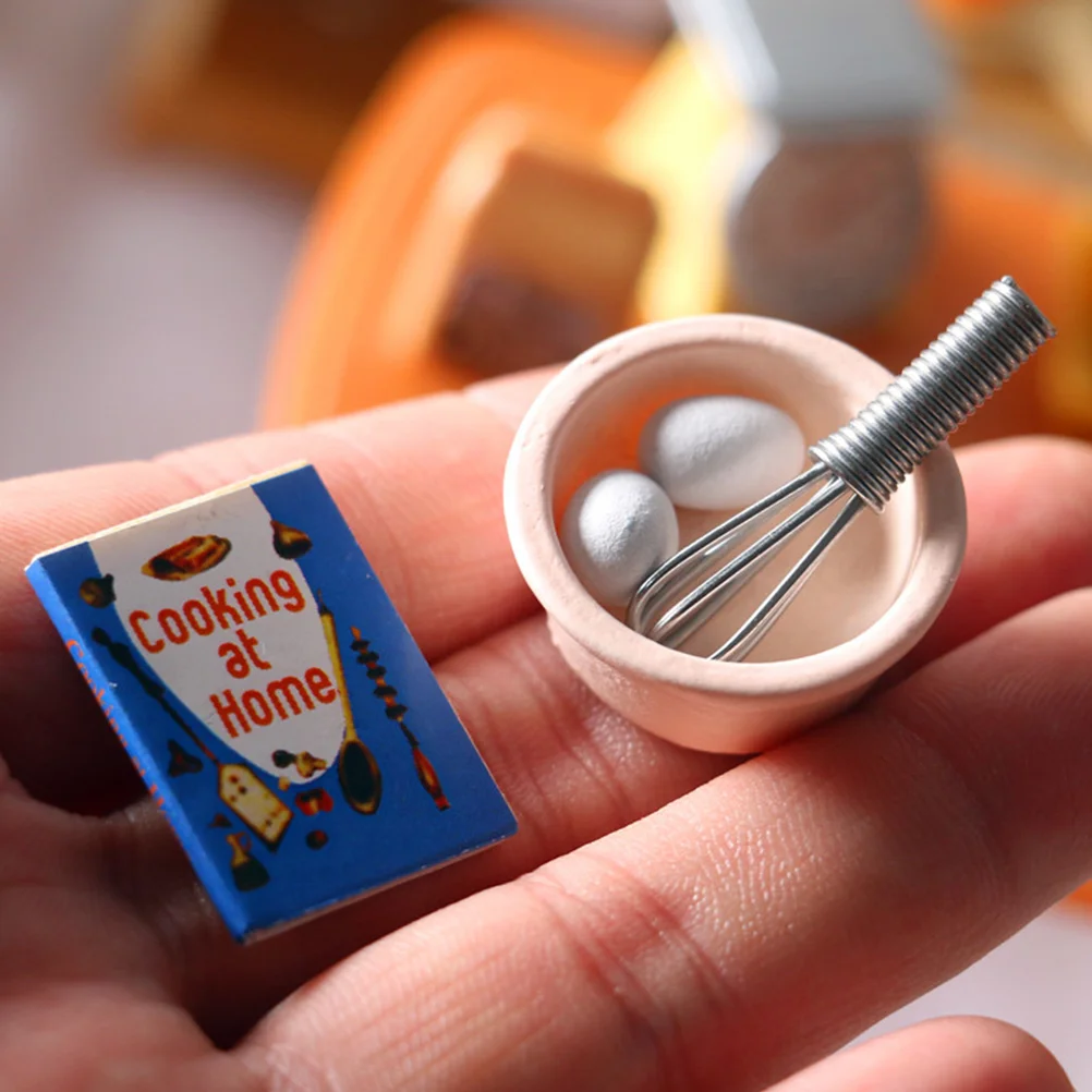 Dollhouse Egg Toys Mini Bowl Beaters Alloy Miniature Playthings Accessory Kitchenware Decor Supplies
Dollhouse Egg Toys Mini Bowl Beaters Alloy Miniature Playthings Accessory Kitchenware Decor Supplies