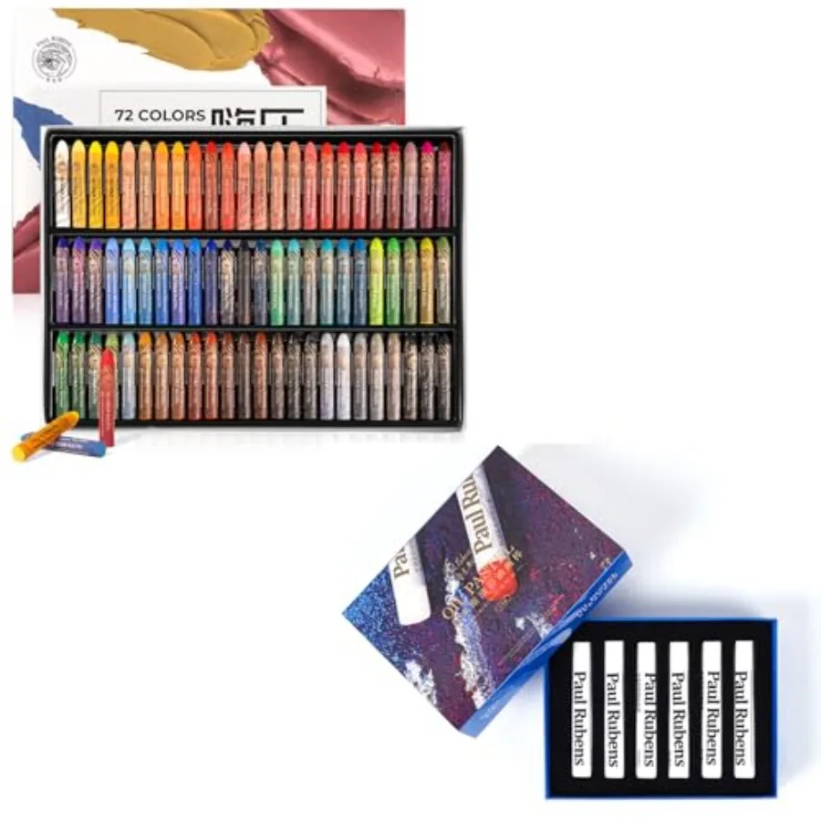 72 Vibrant Colors Oil Pastel Set 6 White Oil Pastel Set
72 Vibrant Colors Oil Pastel Set 6 White Oil Pastel Set