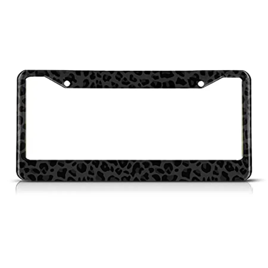 Black Animal Print License Plate Frame Leopard License Plate Holder Giraffe Cheetah Pattern Car Tag Frame License Plate Car Acc
Black Animal Print License Plate Frame Leopard License Plate Holder Giraffe Cheetah Pattern Car Tag Frame License Plate Car Acc