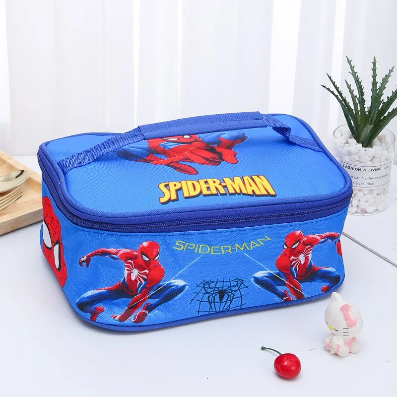 Disney cartoon cars Stitch Spider-Man cute lunch box bag frozen barbecue handbag Outdoor tote bag
Disney cartoon cars Stitch Spider-Man cute lunch box bag frozen barbecue handbag Outdoor tote bag
