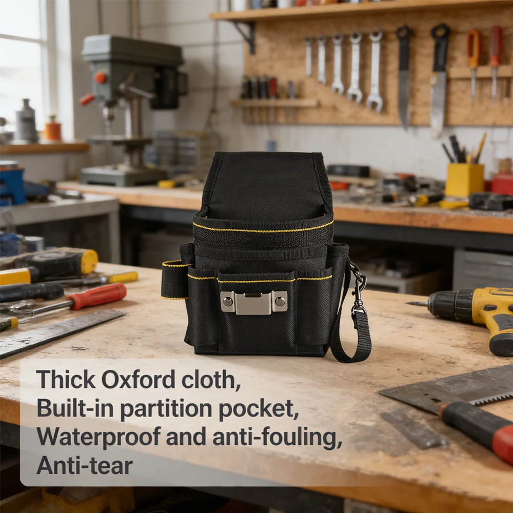 Прочная многофункциональная поясная сумка для инструментов, специальная сумка для электрика из холщовой ткани, портативный органайзер для инструментов, поясная сумка для мастеров
Прочная многофункциональная поясная сумка для инструментов, специальная сумка для электрика из холщовой ткани, портативный органайзер для инструментов, поясная сумка для мастеров