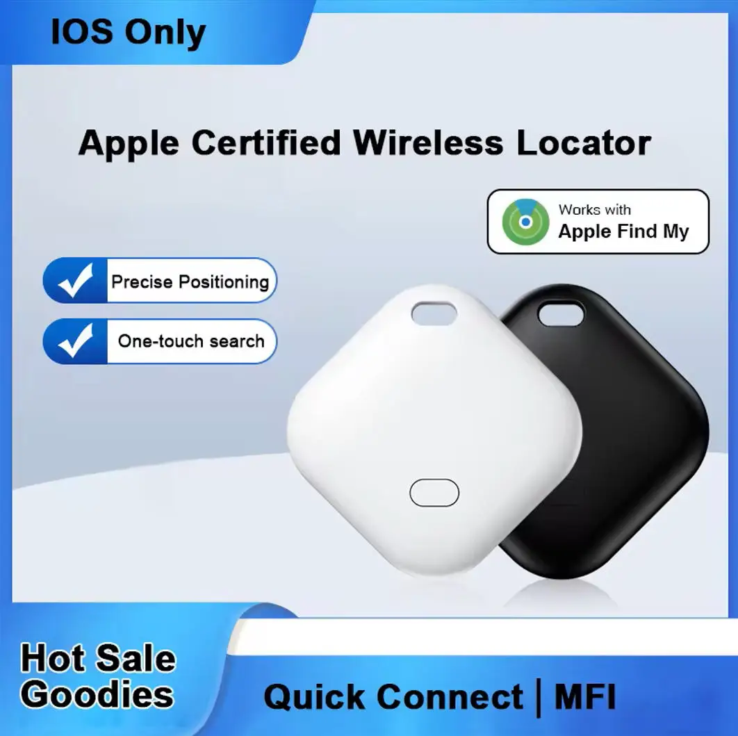 CD Smart Bluetooth Tracker Work with IOS Find My APP ITag Anti Lost Reminder Device MFI Rated Locator Car Key Pet Kids Finder
CD Smart Bluetooth Tracker Work with IOS Find My APP ITag Anti Lost Reminder Device MFI Rated Locator Car Key Pet Kids Finder