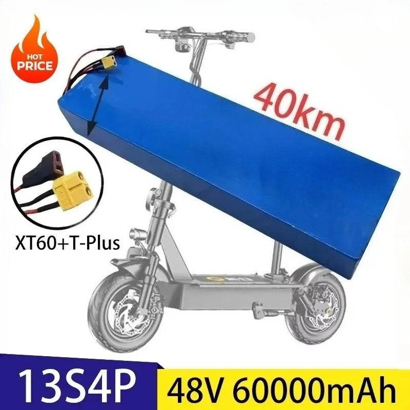 48V lithium-ion battery 48V 60Ah 2000W 13S4P lithium-ion battery pack for 54.6V CitycocoBMS electric scooters battery pack
48V lithium-ion battery 48V 60Ah 2000W 13S4P lithium-ion battery pack for 54.6V CitycocoBMS electric scooters battery pack