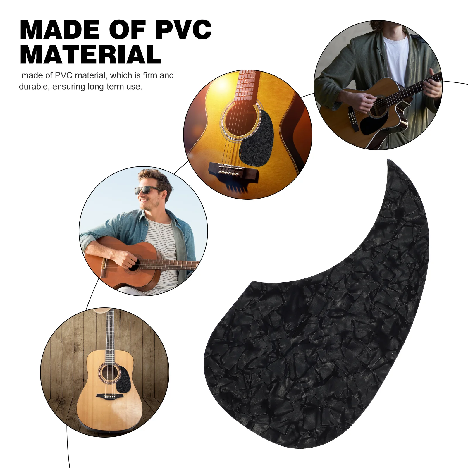 1Pcs Guitar Guard Board Sticker PVC Material Durable Professional Acoustic Guitar Accessory Anti-Scratching Plate Decorative
1Pcs Guitar Guard Board Sticker PVC Material Durable Professional Acoustic Guitar Accessory Anti-Scratching Plate Decorative