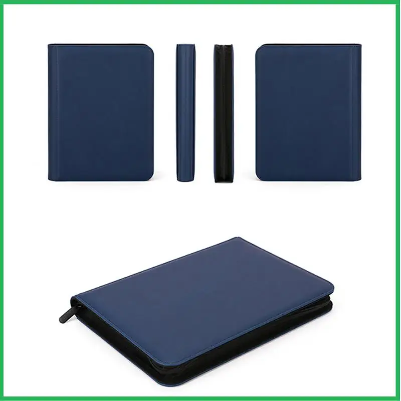 Side Loading Binder Game Zipper Card Album Fixed Pockets Pages + 360 Pockets Red
Side Loading Binder Game Zipper Card Album Fixed Pockets Pages + 360 Pockets Red
