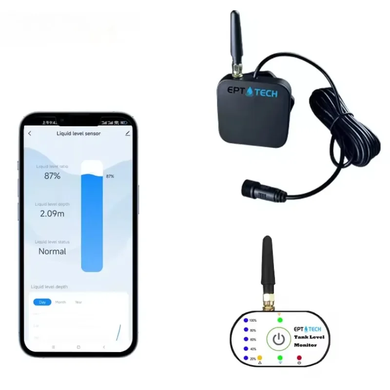 TLC2326P Tuya WIFI RF 433 Signal Remote Alarm Ultrasonic IP67 Liquid Level Water Tank Monitor Automatic Pump Control
TLC2326P Tuya WIFI RF 433 Signal Remote Alarm Ultrasonic IP67 Liquid Level Water Tank Monitor Automatic Pump Control