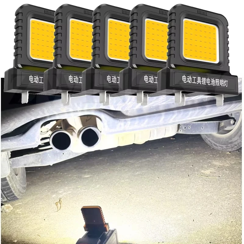 LED Work Light with Universal Lithium Battery for Makita/Milwaukee/Dewalt /Bosch for Dayi Lomvum Zhipu 18V-21V Li-ion Battery
LED Work Light with Universal Lithium Battery for Makita/Milwaukee/Dewalt /Bosch for Dayi Lomvum Zhipu 18V-21V Li-ion Battery