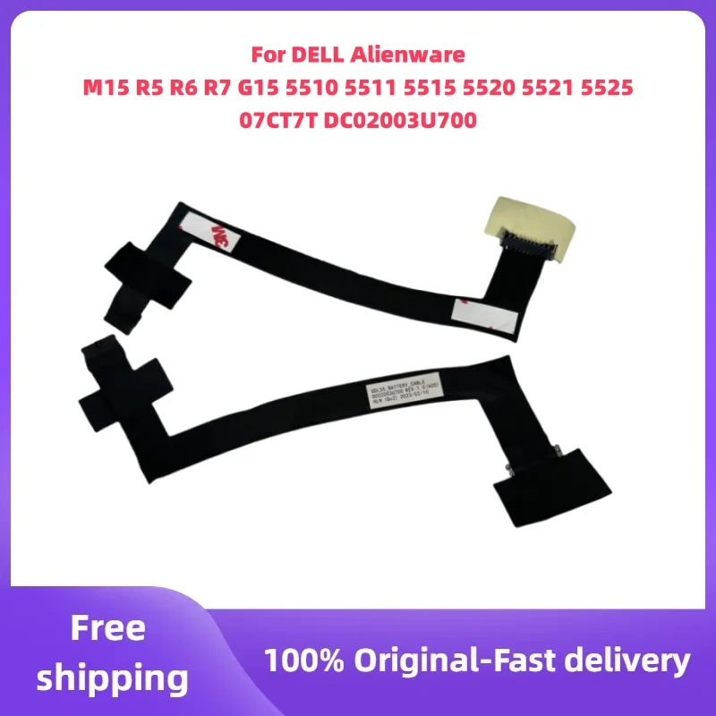 Original Battery Cable Power Jack For DELL Alienware M15 R5 R6 R7 G15 5510 5511 5515 5520 5521 5525 07CT7T DC02003U700
Original Battery Cable Power Jack For DELL Alienware M15 R5 R6 R7 G15 5510 5511 5515 5520 5521 5525 07CT7T DC02003U700