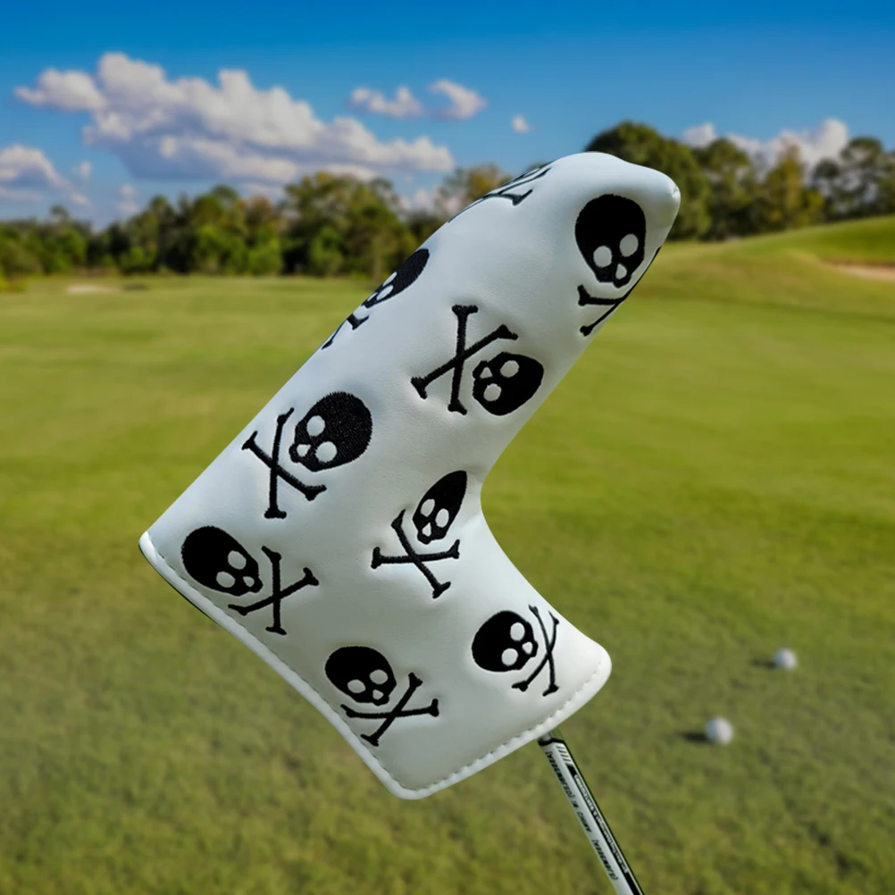 Golf Putter Cover Club Head Protector Skull Pattern Waterproof PU Material Durable Vibration Reduction Lightweight Practical
Golf Putter Cover Club Head Protector Skull Pattern Waterproof PU Material Durable Vibration Reduction Lightweight Practical