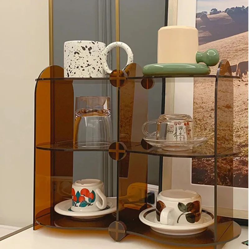 Creative Acrylic Tea Cup Holders Ins Wind Multi-layer Cosmetic Storage Rack Desktop Multi-functional Perfume Water Glass Stand
Creative Acrylic Tea Cup Holders Ins Wind Multi-layer Cosmetic Storage Rack Desktop Multi-functional Perfume Water Glass Stand