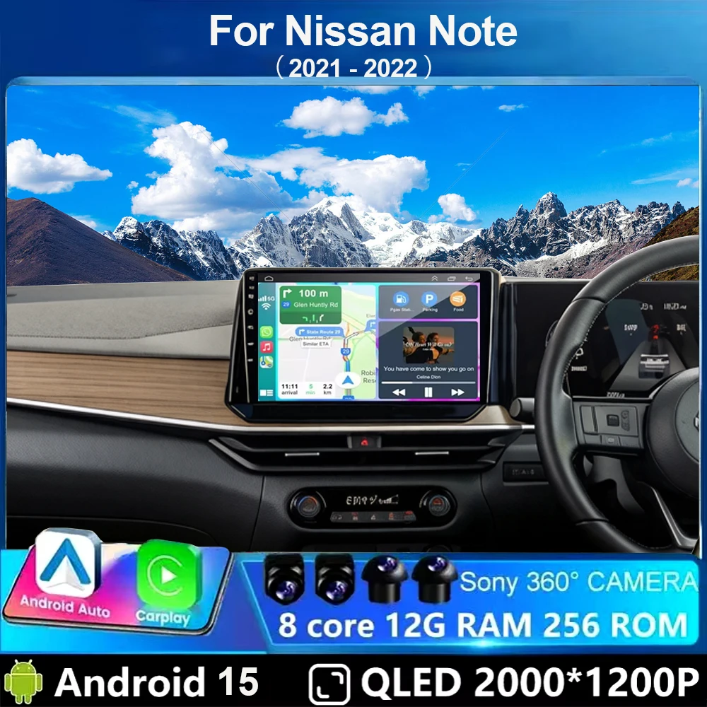 10 Android 15 Car Stereo For Nissan Note 2021 2022 Radio Touch Screen Carplay+Auto GPS WIFI 4G Navigation Autoradio Head Unit
10 Android 15 Car Stereo For Nissan Note 2021 2022 Radio Touch Screen Carplay+Auto GPS WIFI 4G Navigation Autoradio Head Unit