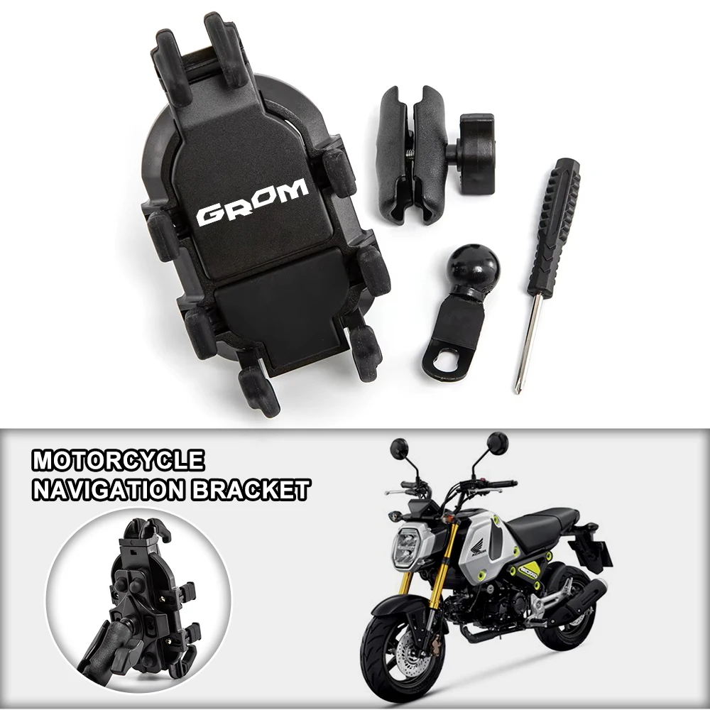 Motorcycle Phone Holder Shock Absorbing Spring Anti-Vibration For Honda Grom 125 MSX125 Scrambler Concept SP MSX Grom125
Motorcycle Phone Holder Shock Absorbing Spring Anti-Vibration For Honda Grom 125 MSX125 Scrambler Concept SP MSX Grom125