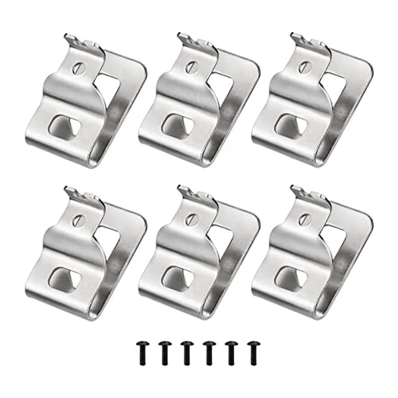ABUL-Belt Clip, Stainless Steel Drill Tool Clips Hook Kit With Screws For N268241 Fit For 20V Power Tools DCD980 DCD985
ABUL-Belt Clip, Stainless Steel Drill Tool Clips Hook Kit With Screws For N268241 Fit For 20V Power Tools DCD980 DCD985