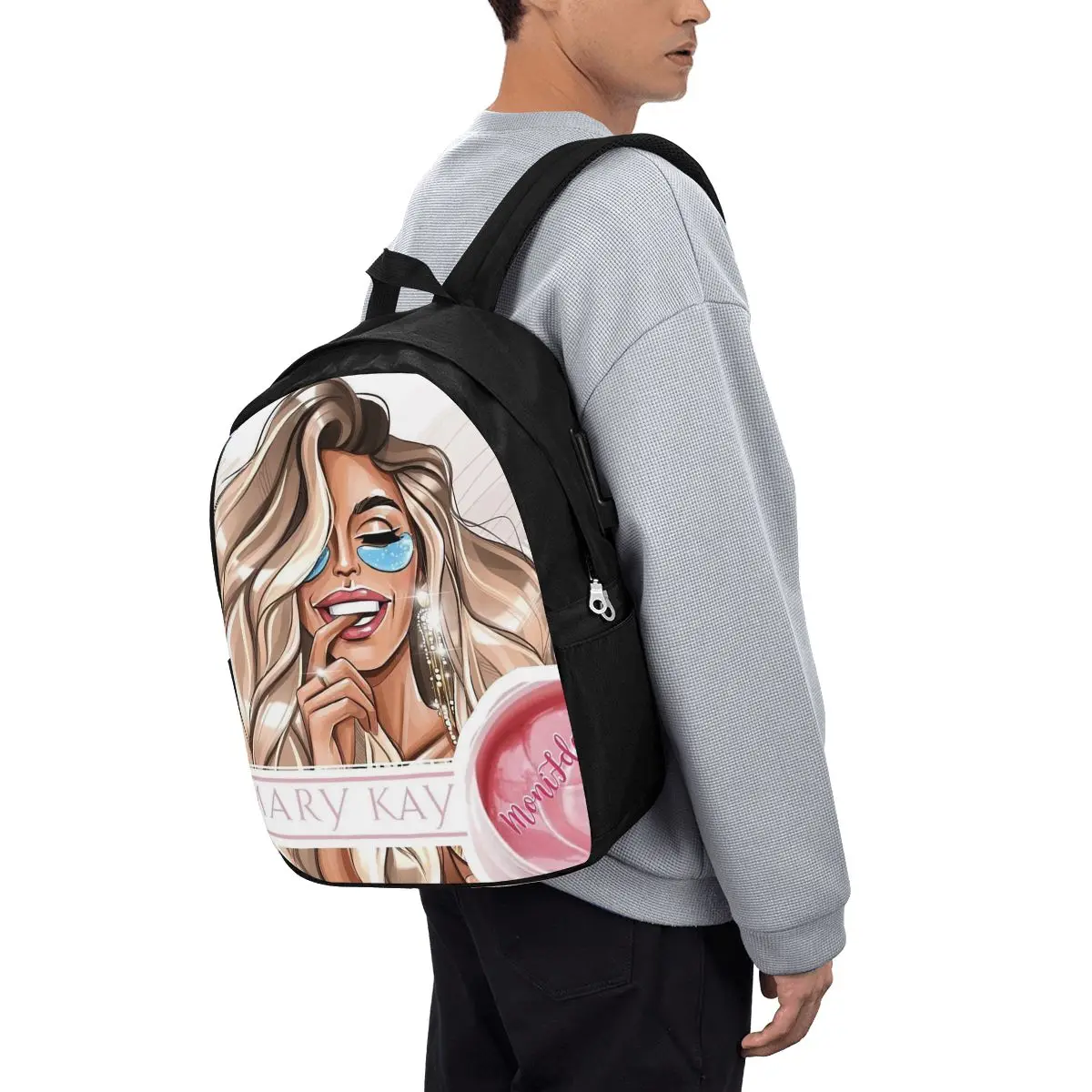 Mary Kay Cosmetics Backpack Travel Notebook Bag Computer College Student School Bag Laptop Shoulder Bags for Men Women
Mary Kay Cosmetics Backpack Travel Notebook Bag Computer College Student School Bag Laptop Shoulder Bags for Men Women