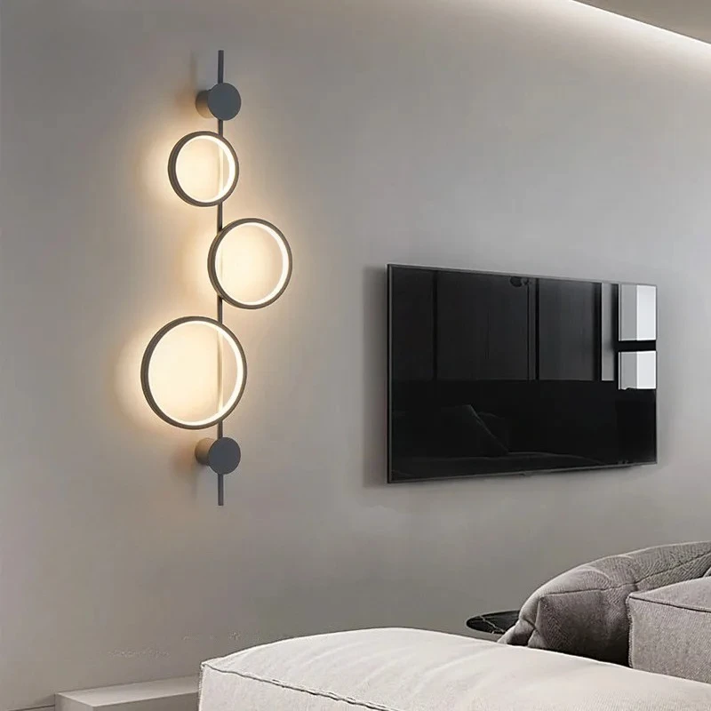 Minimalist Nordic Wall Light Fixture Black TV Background Wall Lamps Bedroom Living Room LED Long Strip Wall Sconce Bedside Lamp
Minimalist Nordic Wall Light Fixture Black TV Background Wall Lamps Bedroom Living Room LED Long Strip Wall Sconce Bedside Lamp
