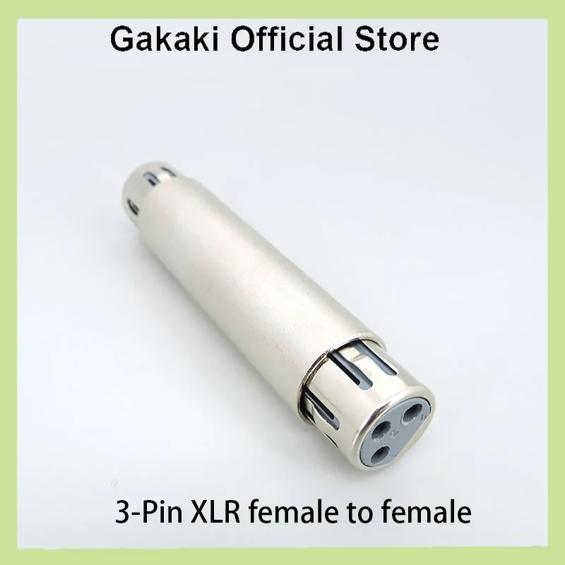 3-Pin XLR Female to Female Audio Microphone Mic Adapter Connector xlr female to xlr female connectors
3-Pin XLR Female to Female Audio Microphone Mic Adapter Connector xlr female to xlr female connectors