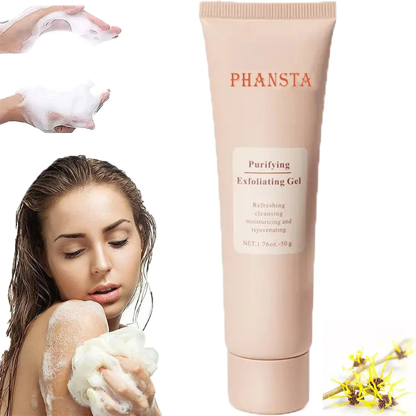 Purifying Exfoliating Gel Brightening Scrub Face Body Skin Rubbing Mud Deep Cleaning Moisturizing Facial Scrub Exfoliat Gel
Purifying Exfoliating Gel Brightening Scrub Face Body Skin Rubbing Mud Deep Cleaning Moisturizing Facial Scrub Exfoliat Gel