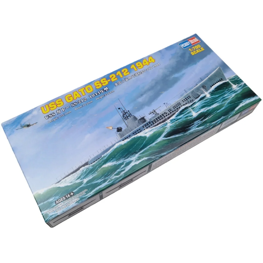 TRUMPETER 1/700 USS GATO SS-212 1944 Submarine Assembly Ship Model
TRUMPETER 1/700 USS GATO SS-212 1944 Submarine Assembly Ship Model