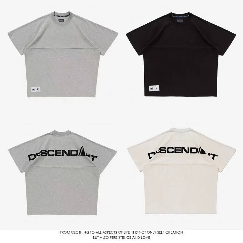 Japan Style Descensant Berth Jersey SS Bat Sleeve Loose Casual Short Sleeved T-shirt for Men and Women
Japan Style Descensant Berth Jersey SS Bat Sleeve Loose Casual Short Sleeved T-shirt for Men and Women