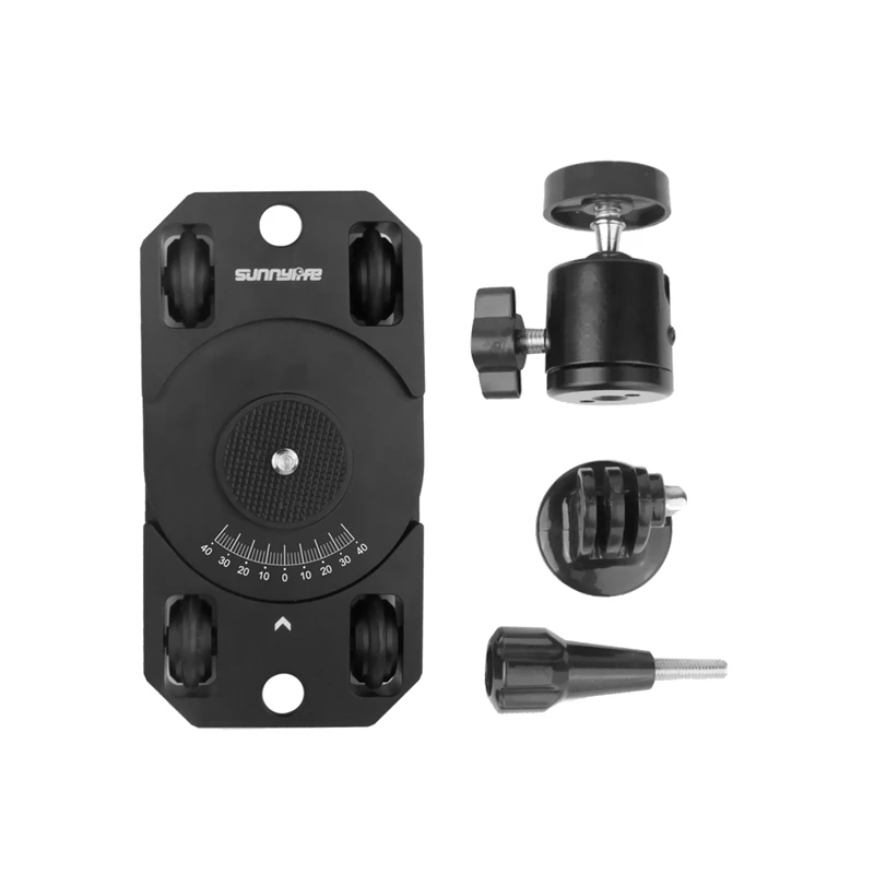 Запасные части SUNNYLIFE для ACTION3/Gopro11/Insta360 X3, панорамная стабилизация, многофункциональный кронштейн для тележки для фотосъемки
Запасные части SUNNYLIFE для ACTION3/Gopro11/Insta360 X3, панорамная стабилизация, многофункциональный кронштейн для тележки для фотосъемки