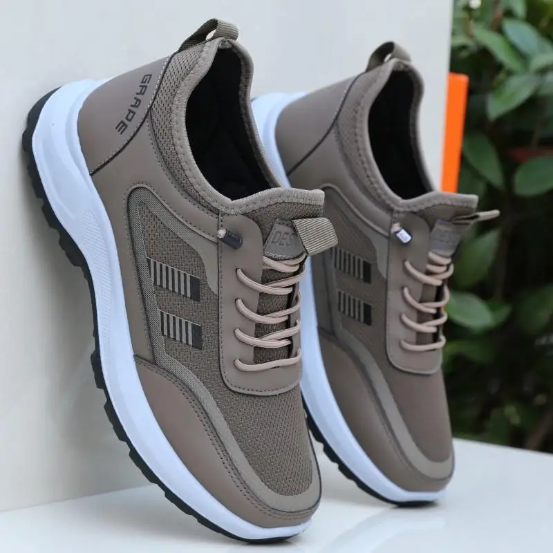 Breathable Anti-Odor Lightweight Soft Bottom Men's Casual Shoes Anti-Slip Walking Shoes for Middle-Aged And Elderly
Breathable Anti-Odor Lightweight Soft Bottom Men's Casual Shoes Anti-Slip Walking Shoes for Middle-Aged And Elderly