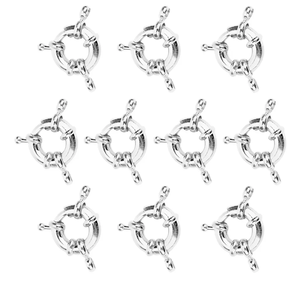 10 Pcs Q Shape Wrist Chain Connection Buckle Bracelet Clasps Jewelry Copper Secure Easy Use For Women
10 Pcs Q Shape Wrist Chain Connection Buckle Bracelet Clasps Jewelry Copper Secure Easy Use For Women