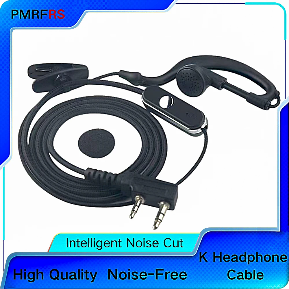 Walkie Talkie Earphone 2 Pin K Plug Two Way Radio Headset for Baofeng Quansheng Radio
Walkie Talkie Earphone 2 Pin K Plug Two Way Radio Headset for Baofeng Quansheng Radio