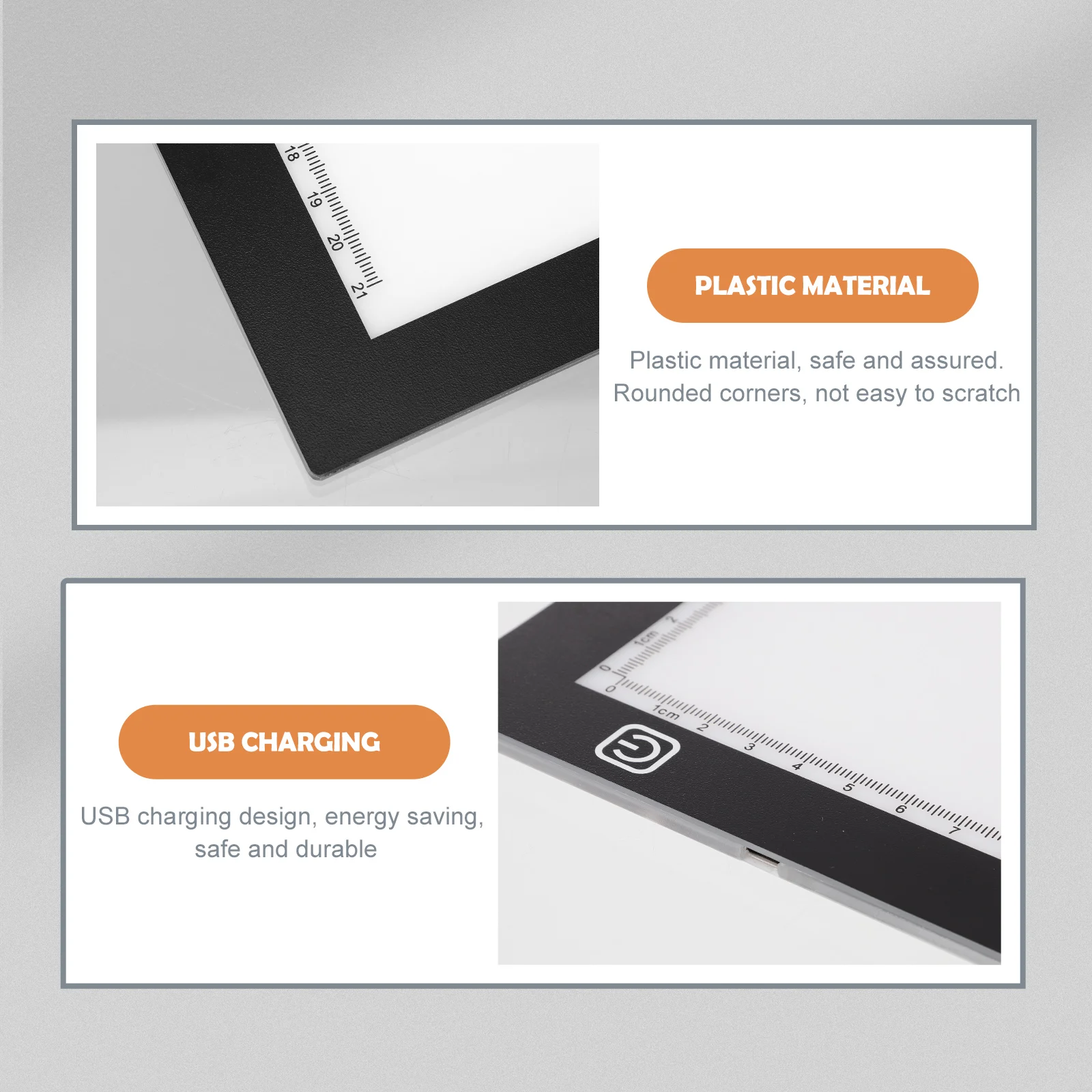 LED Drawing Board Painting Supply Portable Light Pad Convenient Tracing Plastic Professional
LED Drawing Board Painting Supply Portable Light Pad Convenient Tracing Plastic Professional