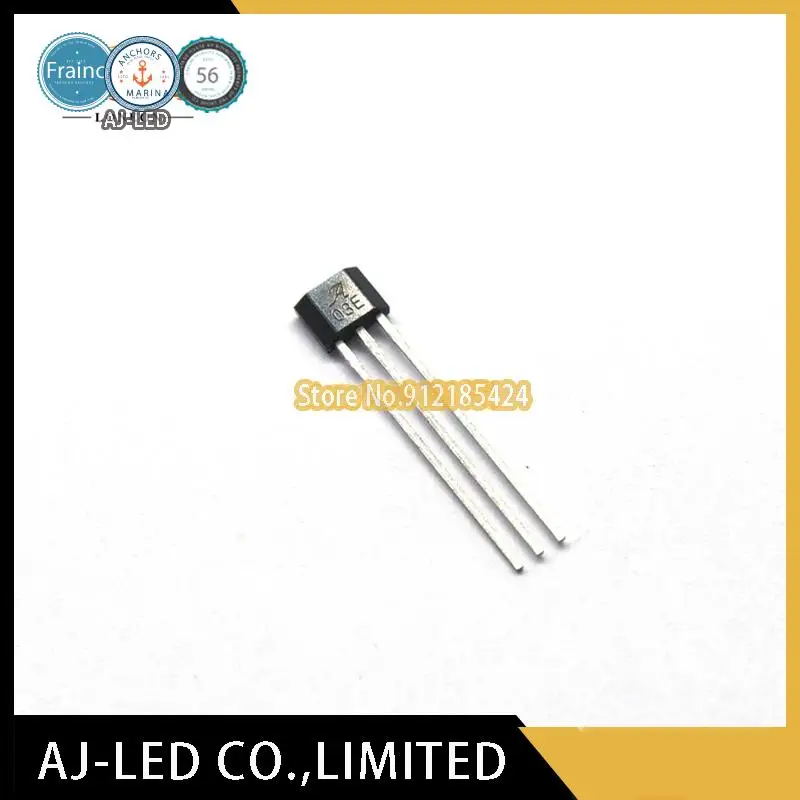 10pcs/lot A1103EUA-T Unipolar Hall Effect Switching Element Hall sensor TO-92 Mark:03E new
10pcs/lot A1103EUA-T Unipolar Hall Effect Switching Element Hall sensor TO-92 Mark:03E new