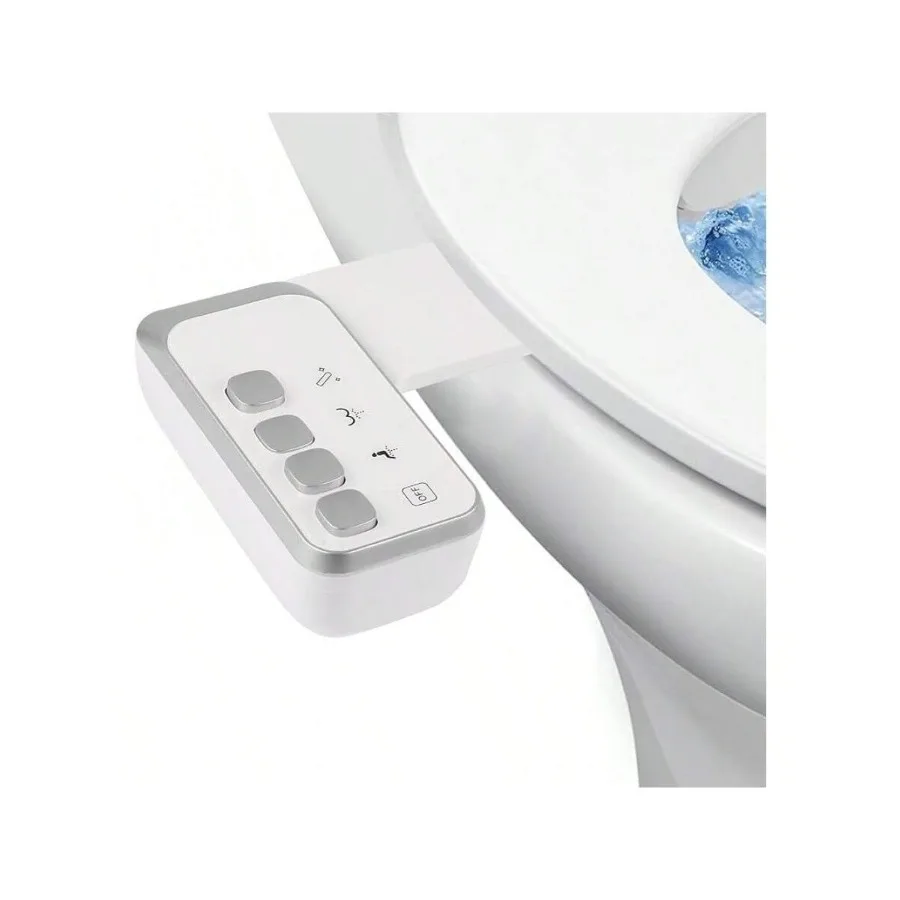 Jinxell Bidet Attachment For Toilet, Non-Electric Dual Nozzle Hygienic Bidets, Self Cleaning And Adjustable Water Pressure Toil
Jinxell Bidet Attachment For Toilet, Non-Electric Dual Nozzle Hygienic Bidets, Self Cleaning And Adjustable Water Pressure Toil