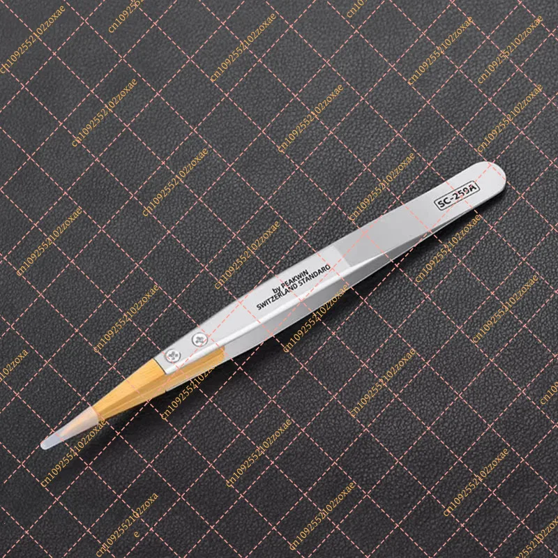 for Handmade Boxwood Tweezers -Non-Magnetic Insulated Tool for Jewelry Making,Watchmaker Repair & Sensitive Component Protection
for Handmade Boxwood Tweezers -Non-Magnetic Insulated Tool for Jewelry Making,Watchmaker Repair & Sensitive Component Protection