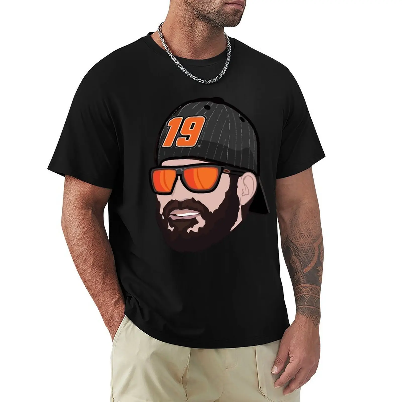 19 Jr Racer T-Shirt Casual Fashion Short Sleeve Cotton T-Shirt
19 Jr Racer T-Shirt Casual Fashion Short Sleeve Cotton T-Shirt