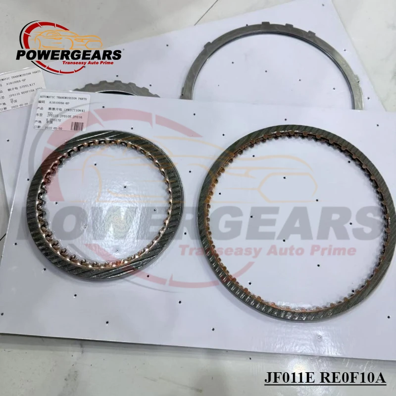 New JF011E RE0F10A Transmission Friction Kit Suit For Nissan Mitsubishi Suzuki & Jeep Auto Parts
New JF011E RE0F10A Transmission Friction Kit Suit For Nissan Mitsubishi Suzuki & Jeep Auto Parts