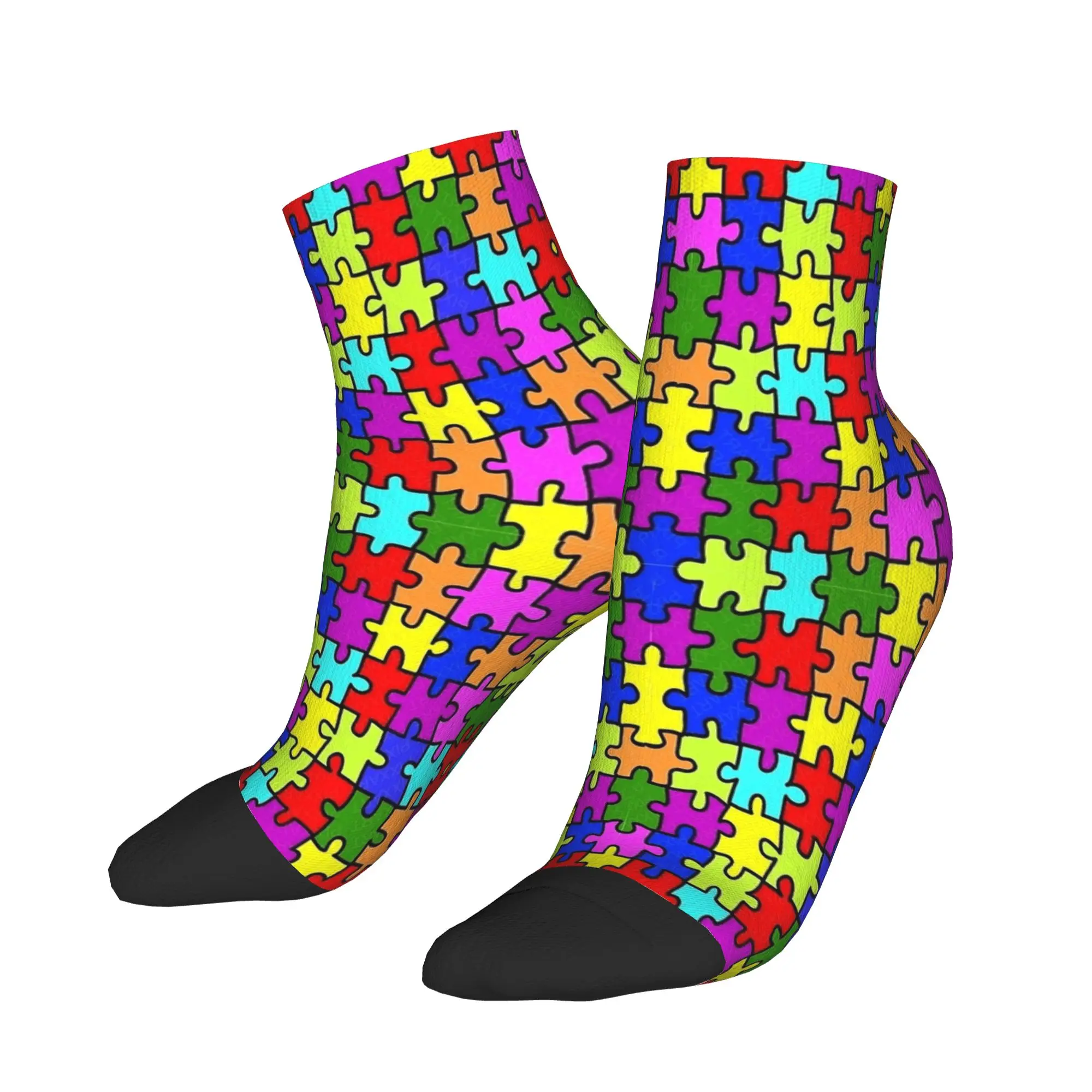 Dense Rainbow Autism Awareness Puzzle Socks Novelty Ankle Socks Autumn Non Slip Men High Quality Graphic Skateboard Casual Sock
Dense Rainbow Autism Awareness Puzzle Socks Novelty Ankle Socks Autumn Non Slip Men High Quality Graphic Skateboard Casual Sock